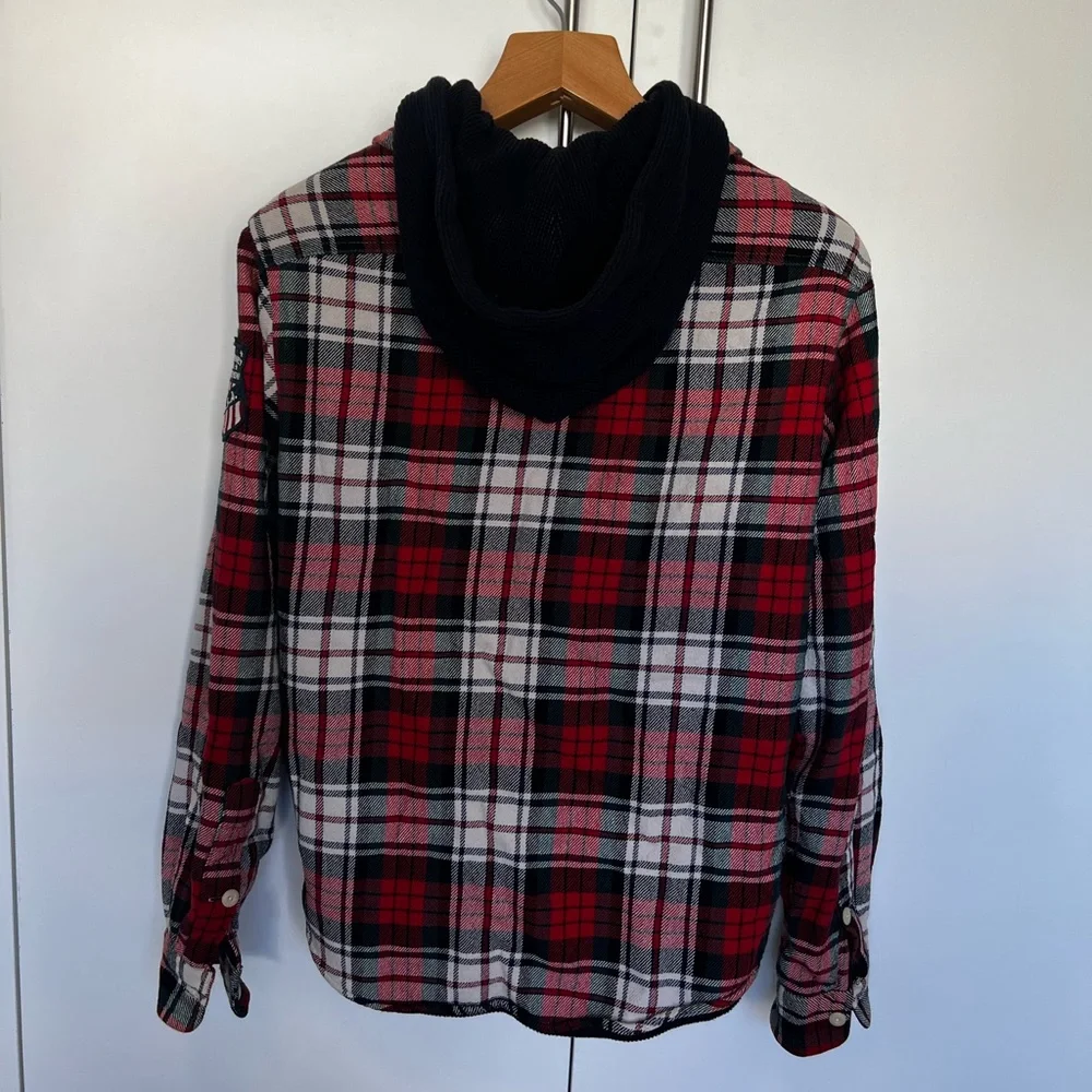 Ralph Lauren Polo Shirt Hoodie - Size M - Picture 2 of 4